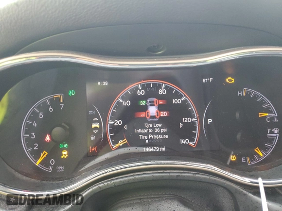 2014 Jeep Grand Cherokee Altitude with VIN 1C4RJFAG3EC580028, listed as a Copart auction lot 50611035 with 146,479 mi miles and Salvage Title. Bid and sale history available at carsss.com. Image 9.