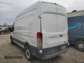 2023 Ford Transit Cargo with VIN 1FTBR1X86PKA91709, listed as a Copart auction lot 50389085 with 107,777 mi miles and Salvage title. Bid and sale history available at DreamBid. Image 2.