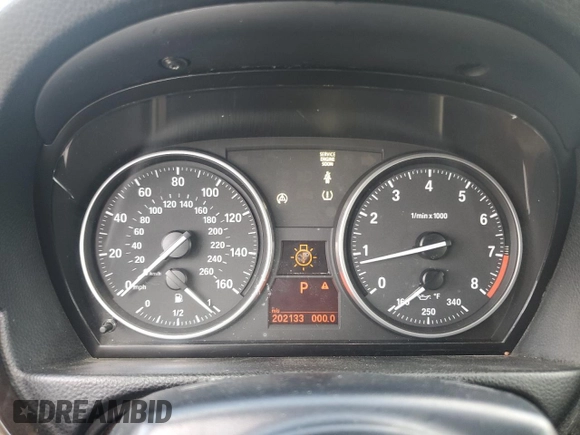 2008 BMW 3 Series 328i with VIN WBAWR335X8P150450, listed as a Copart auction lot 50449335 with 202,133 mi miles and Salvage title. Bid and sale history available at DreamBid. Image 9.
