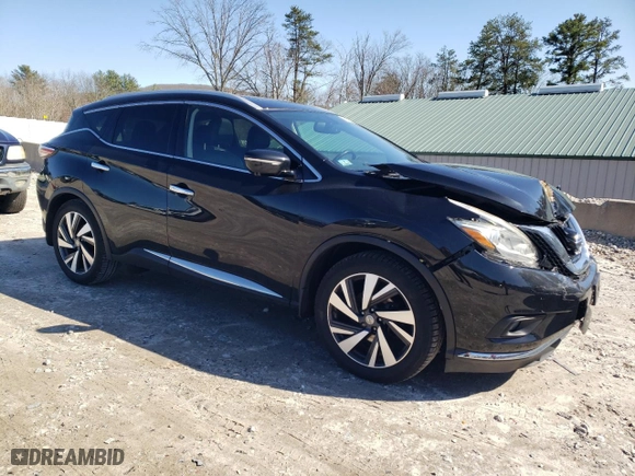 2015 Nissan Murano SL with VIN 5N1AZ2MH3FN235439, listed as a Copart auction lot 52615675 with 128,862 mi miles and Clean Title. Bid and sale history available at carsss.com. Image 4.