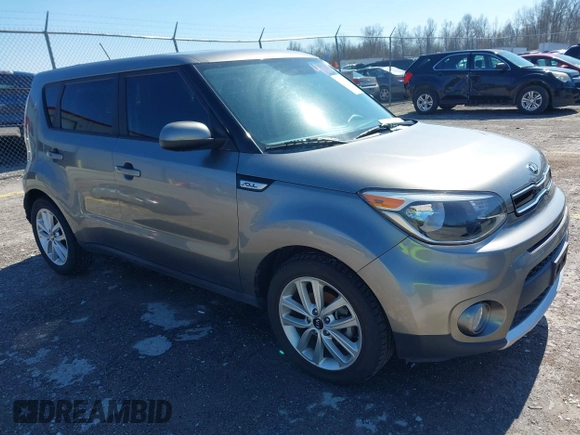 2018 Kia Soul + with VIN KNDJP3A50J7600134, listed as a IAAI auction lot 41812820 with 91,831 mi miles and . Bid and sale history available at DreamBid. Image 1.
