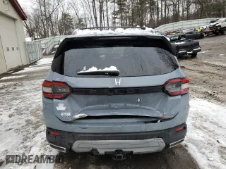 2023 Honda Pilot Elite with VIN 5FNYG1H83PB041216, listed as a Copart auction lot 84077974 with 21,257 mi miles and Salvage Title. Bid and sale history available at carsss.com. Image 6.