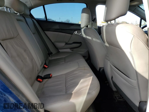 2015 Honda Civic Sedan EX-L with VIN 19XFB2F91FE211245, listed as a Copart auction lot 44767465 with 85,477 mi miles and Salvage Title. Bid and sale history available at carsss.com. Image 10.