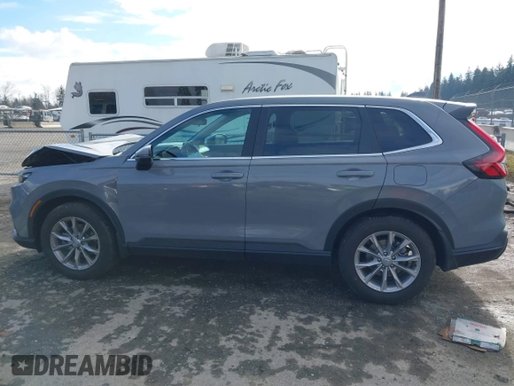 2025 Honda CR-V EX with VIN 2HKRS4H40SH440094, listed as a IAAI auction lot 41529553 with 4,154 mi miles and . Bid and sale history available at DreamBid. Image 14.