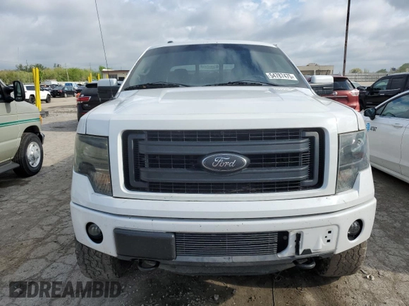 2013 Ford F-150 XL with VIN 1FTFW1ET3DFA65655, listed as a Copart auction lot 54787475 with 174,256 mi miles and Salvage title. Bid and sale history available at DreamBid. Image 5.