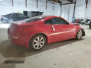 2005 Nissan 350Z Enthusiast z VIN JN1AZ34D85M606500, wystawiony jako Copart lot #83620344 z przebiegiem Nie podano mil oraz Szkoda całkowita • Salvage title. Historia ofert i sprzedaży dostępna na DreamBid. Obrazek 3.