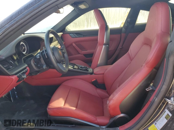 2024 Porsche 911 Carrera S with VIN WP0AB2A99RS220133, listed as a Copart auction lot 77070684 with 0 mi miles and Salvage Title. Bid and sale history available at carsss.com. Image 7.