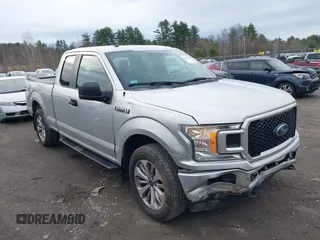 2018 Ford F-150 XL with VIN 1FTEX1EP7JFC51139, listed as a IAAI auction lot 41916321 with 114,856 mi miles and . Bid and sale history available at DreamBid. Image 1.