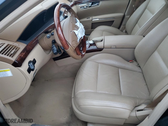2011 Mercedes-Benz S-Class S 550 with VIN WDDNG8GB6BA364689, listed as a Copart auction lot 87217954 with 0 mi miles and Salvage Title. Bid and sale history available at carsss.com. Image 7.