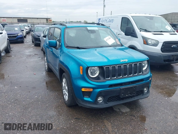 2021 Jeep Renegade Latitude with VIN ZACNJCBB0MPM38811, listed as a IAAI auction lot 41727489 with 95,930 mi miles and . Bid and sale history available at DreamBid. Image 1.
