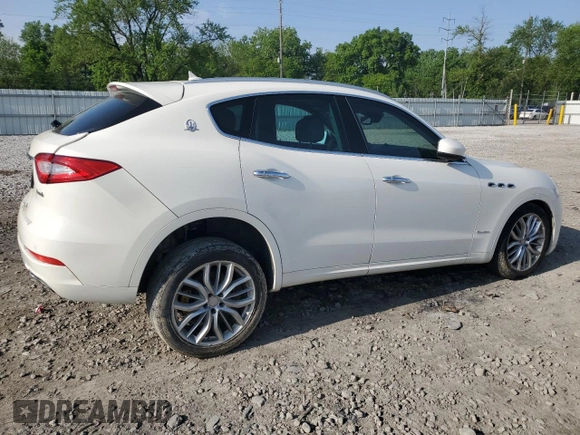 2019 Maserati Levante GranLusso with VIN ZN661XUL7KX318713, listed as a Copart auction lot 57269795 with 117,095 mi miles and Clean title. Bid and sale history available at DreamBid. Image 3.
