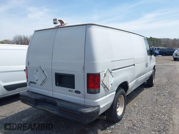 2010 Ford Econoline Cargo Commercial with VIN 1FTNE1EWXADA91363, listed as a IAAI auction lot 41833964 with 167,426 mi miles and . Bid and sale history available at carsss.com. Image 4.
