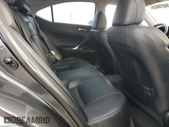 2010 Lexus IS 250 with VIN JTHCF5C24A2034128, listed as a Copart auction lot 54270325 with 81,422 mi miles and Salvage Title. Bid and sale history available at carsss.com. Image 10.