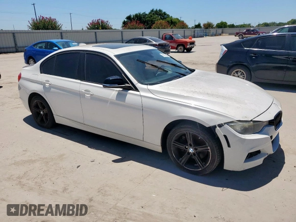 2013 BMW 3 Series 328i with VIN WBA3A5C59DF355537, listed as a Copart auction lot 66176635 with 153,500 mi miles and Clean title. Bid and sale history available at DreamBid. Image 4.