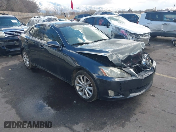 2010 Lexus IS 250 with VIN JTHBF5C25A2094320, listed as a IAAI auction lot 41725606 with 90,241 mi miles. Bid and sale history available at carsss.com. Image 1.