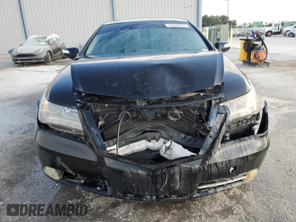2011 Acura RL Technology with VIN JH4KB2F66BC000028, listed as a Copart auction lot 76332954 with 59,849 mi miles and Salvage Title. Bid and sale history available at DreamBid. Image 5.