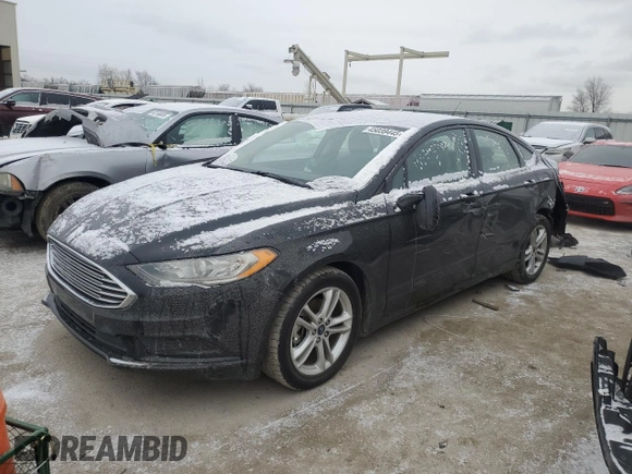 2018 Ford Fusion SE with VIN 3FA6P0H72JR106657, listed as a Copart auction lot 45039445 with 77,893 mi miles and Salvage Title. Bid and sale history available at carsss.com. Image 1.