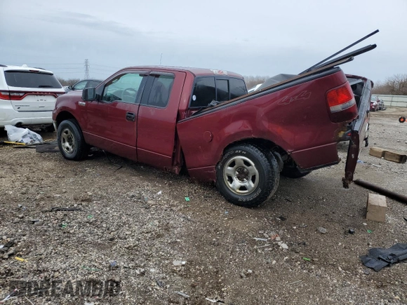 2006 Ford F-150 XLT with VIN 1FTPX14586NA32874, listed as a Copart auction lot 50877855 with 164,970 mi miles and Non Repairable. Bid and sale history available at carsss.com. Image 2.
