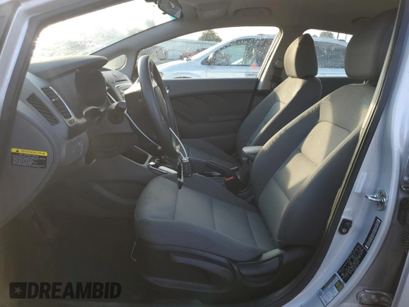 2017 Kia Forte LX with VIN 3KPFK4A74HE129840, listed as a Copart auction lot 69821544 with 64,010 mi miles and Non Repairable. Bid and sale history available at carsss.com. Image 7.