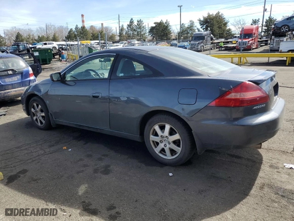 2005 Honda Accord Cpe LX V6 SE with VIN 1HGCM82485A016563, listed as a Copart auction lot 46182185 with 205,572 mi miles and Non Repairable. Bid and sale history available at carsss.com. Image 2.