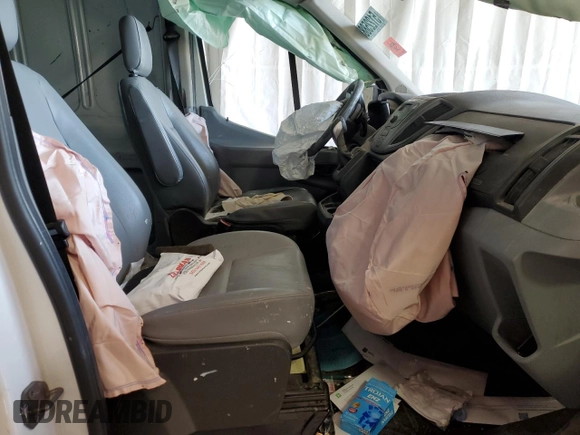 2016 Ford Transit Cargo with VIN 1FTYR1CM1GKA04036, listed as a Copart auction lot 51225885 with Not Provided miles and Salvage Title. Bid and sale history available at DreamBid. Image 11.