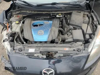 2012 Mazda 3 i Touring z VIN JM1BL1V71C1539849, wystawiony jako Copart lot #54977715 z przebiegiem 171 917 mil mil oraz Szkoda całkowita • Salvage title. Historia ofert i sprzedaży dostępna na DreamBid. Obrazek 11.