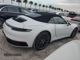 2020 Porsche 911 991 Carrera with VIN WP0CA2A90LS251516, listed as a Copart auction lot 74798544 with 35,071 mi miles and Non Repairable. Bid and sale history available at carsss.com. Image 3.