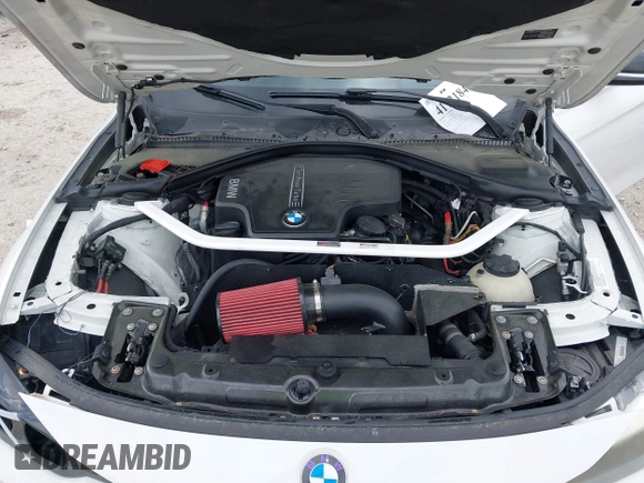 2014 BMW 3 Series 328i with VIN WBA3A5C59EP601126, listed as a IAAI auction lot 41921844 with 124,844 mi miles. Bid and sale history available at carsss.com. Image 10.