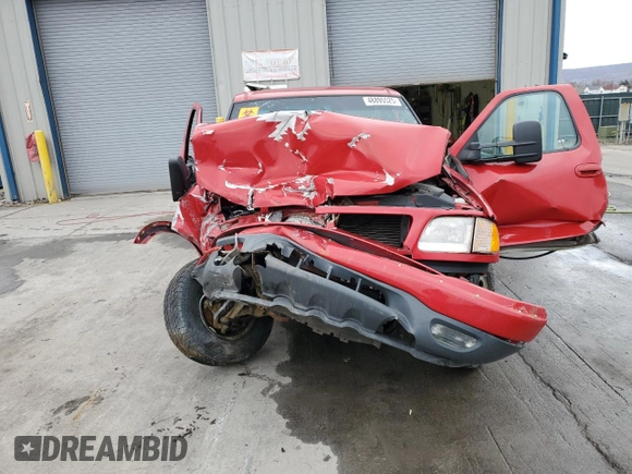 2000 Ford F-150 XL with VIN 1FTZF1825YNC04695, listed as a Copart auction lot 48895525 with Not provided miles and Salvage title. Bid and sale history available at DreamBid. Image 5.
