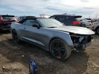 2023 Chevrolet Camaro 2LT with VIN 1G1FD3DS0P0140337, listed as a Copart auction lot 48287125 with 19,535 mi miles and Salvage Title. Bid and sale history available at carsss.com. Image 4.