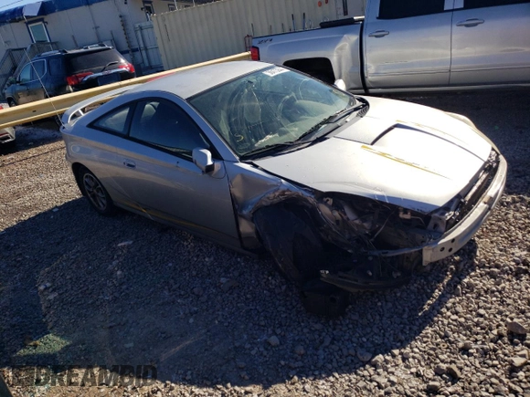 2001 Toyota Celica GT with VIN JTDDR32T510087606, listed as a Copart auction lot 38473844 with 367,435 mi miles and Salvage Title. Bid and sale history available at carsss.com. Image 4.