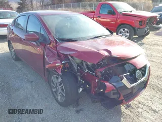2021 Nissan Versa SV with VIN 3N1CN8EV8ML923422, listed as a IAAI auction lot 41502007 with 54,251 mi miles and . Bid and sale history available at DreamBid. Image 6.