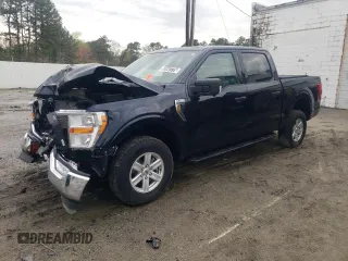 2022 Ford F-150 XL with VIN 1FTFW1E89NKE42820, listed as a Copart auction lot 52447775 with Not Provided miles and Salvage Title. Bid and sale history available at DreamBid. Image 1.