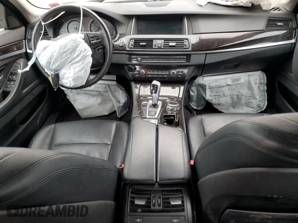 2014 BMW 5 Series 535i xDrive with VIN WBA5B3C57ED534912, listed as a Copart auction lot 80182374 with 134,604 mi miles and Non Repairable. Bid and sale history available at carsss.com. Image 8.
