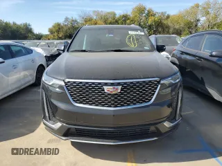 2024 Cadillac XT6 FWD Premium Luxury with VIN 1GYKPCRS7RZ710803, listed as a Copart auction lot 75160764 with 10,409 mi miles and Salvage Title. Bid and sale history available at carsss.com. Image 5.