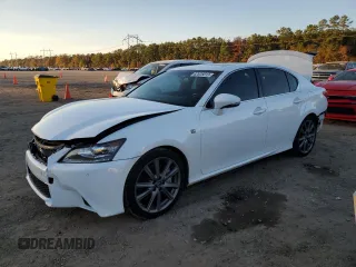 2015 Lexus GS 350 with VIN JTHBE1BL7FA018794, listed as a Copart auction lot 82625013 with 124,925 mi miles and Salvage Title. Bid and sale history available at carsss.com. Image 1.