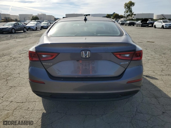 2020 Honda Insight EX with VIN 19XZE4F50LE004306, listed as a Copart auction lot 50608215 with 15,877 mi miles and Clean Title. Bid and sale history available at carsss.com. Image 6.