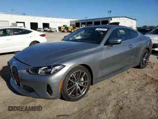 2025 BMW 4 Series 430i with VIN WBA43DA06SCT18444, listed as a Copart auction lot 84954504 with 5,487 mi miles and Clean title. Bid and sale history available at DreamBid. Image 1.