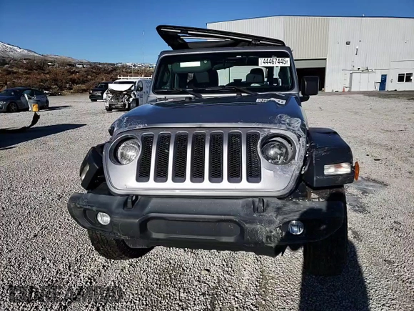 2019 Jeep Wrangler Unlimited Sport with VIN 1C4HJXDG9KW561720, listed as a Copart auction lot 44467445 with 69,290 mi miles and Salvage title. Bid and sale history available at DreamBid. Image 11.