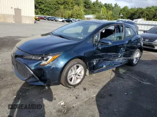 2021 Toyota Corolla Hatchback SE with VIN JTND4MBE2M3134546, listed as a Copart auction lot 71425514 with 37,499 mi miles and Salvage Title. Bid and sale history available at carsss.com. Image 1.