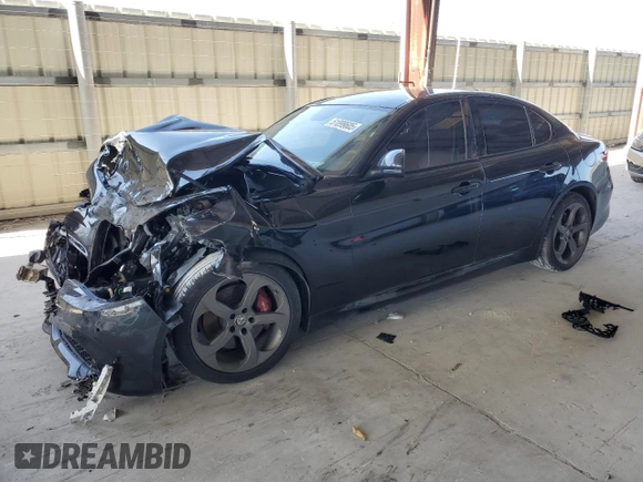 2019 Alfa Romeo Giulia z VIN ZARFAMAN6K7603897, wystawiony jako Copart lot #51899605 z przebiegiem Nie podano mil oraz Nie do naprawy • Non repairable. Historia ofert i sprzedaży dostępna na DreamBid. Obrazek 1.