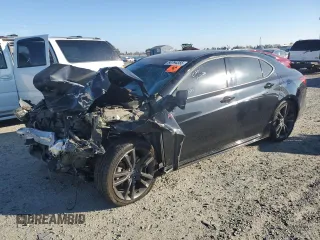 2020 Acura TLX w/A-Spec Pkg with VIN 19UUB1F63LA010597, listed as a Copart auction lot 88794355 with 0 mi miles and Salvage Title. Bid and sale history available at carsss.com. Image 1.