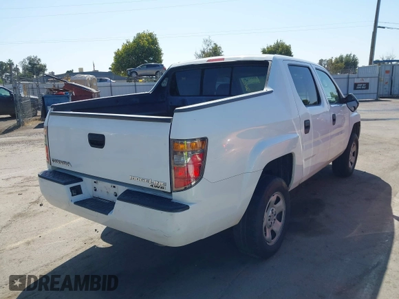 2007 Honda Ridgeline RT with VIN 2HJYK16257H500605, listed as a IAAI auction lot 42609178 with 248,594 mi miles and . Bid and sale history available at DreamBid. Image 4.