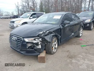 2015 Audi A3 1.8T Premium with VIN WAUACGFF5F1009468, listed as a IAAI auction lot 41697638 with 1 mi miles. Bid and sale history available at carsss.com. Image 18.