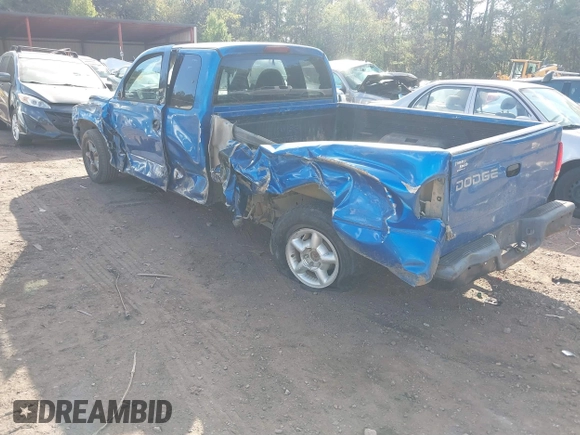 1998 Dodge Dakota with VIN 1B7FL22P9WS602318, listed as a IAAI auction lot 40830718 with 290,693 mi miles. Bid and sale history available at carsss.com. Image 3.