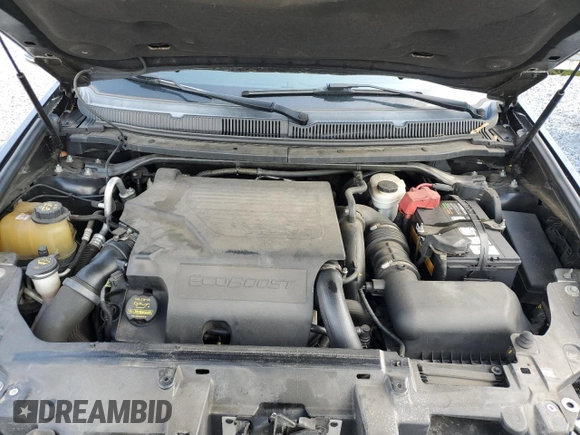 2010 Lincoln MKT EcoBoost with VIN 2LMHJ5AT1ABJ24705, listed as a Copart auction lot 52198905 with 58,288 mi miles and Salvage Title. Bid and sale history available at DreamBid. Image 12.