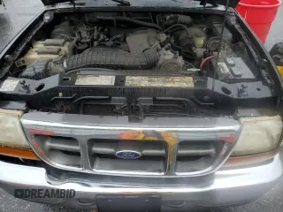 2000 Ford Ranger XLT with VIN 1FTZR15X3YTA59627, listed as a Copart auction lot 58579725 with 159,303 mi miles and Clean title. Bid and sale history available at DreamBid. Image 11.