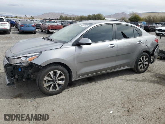 2023 Kia Rio S with VIN 3KPA24AD1PE552714, listed as a Copart auction lot 49243375 with 50,657 mi miles and Salvage Title. Bid and sale history available at carsss.com. Image 1.