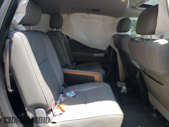 2020 Toyota Sequoia Limited with VIN 5TDKY5G17LS074238, listed as a Copart auction lot 61617894 with 62,445 mi miles and Salvage Title. Bid and sale history available at carsss.com. Image 11.