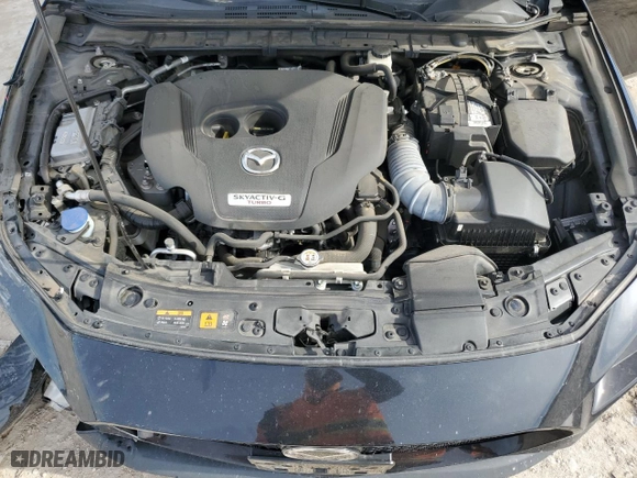 2021 Mazda Mazda3 Hatchback 2.5 Turbo with VIN JM1BPBJY5M1312710, listed as a Copart auction lot 83065114 with 0 mi miles and Salvage Title. Bid and sale history available at carsss.com. Image 12.